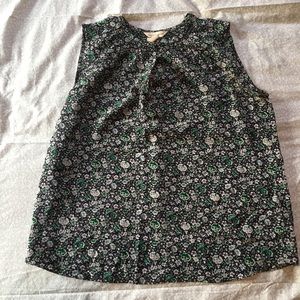 Rebecca Taylor Silk Floral Blouse 8